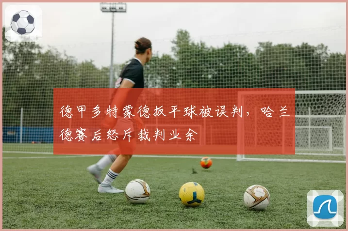 德甲多特蒙德扳平球被误判，哈兰德赛后怒斥裁判业余